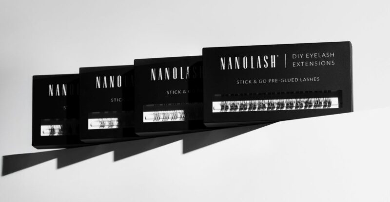 nanolash Pestañas postizas pre-pegadas