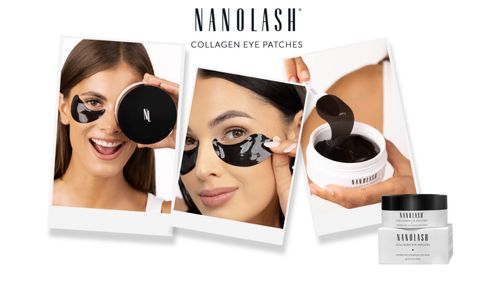 parches para ojos de hidrogel nanolash